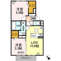 レガーミ中央の物件間取画像